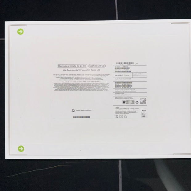 MACBOOK AIR 13" Colore Galassia